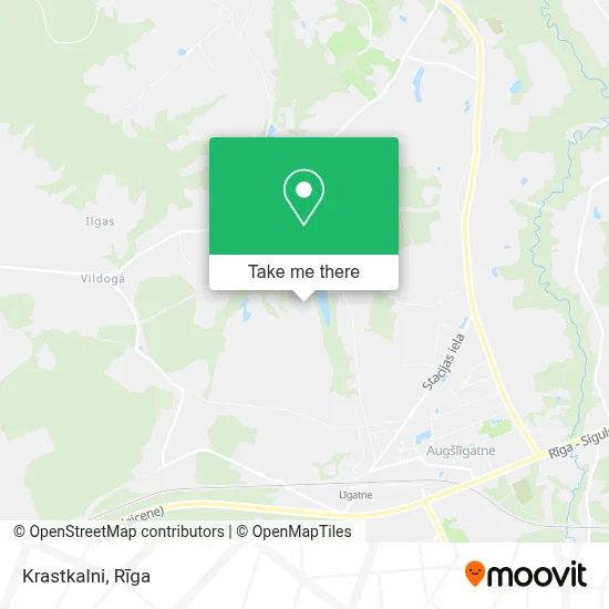 Krastkalni map