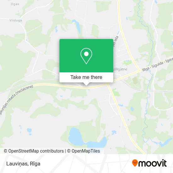 Lauviņas map