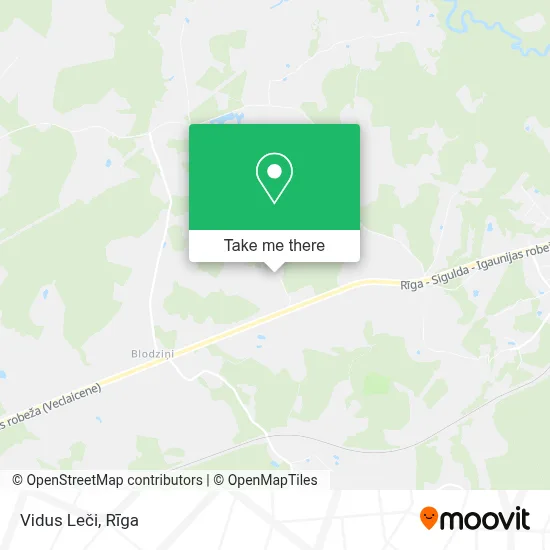 Vidus Leči map