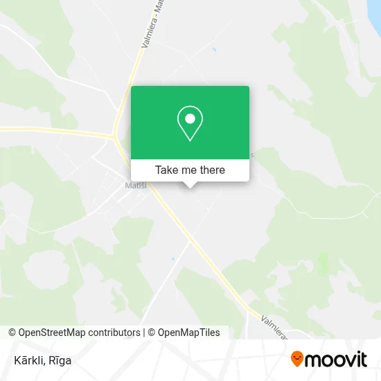 Kārkli map