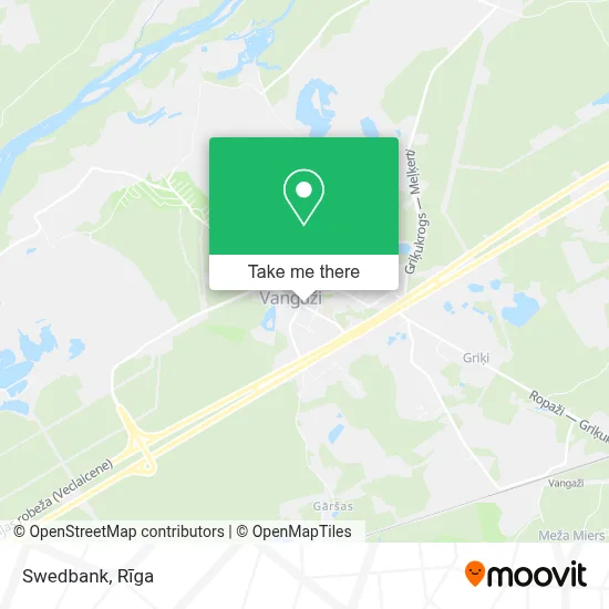 Swedbank map
