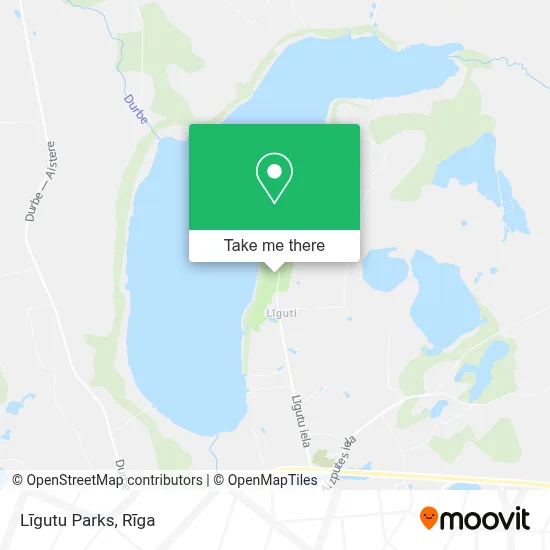 Līgutu Parks map