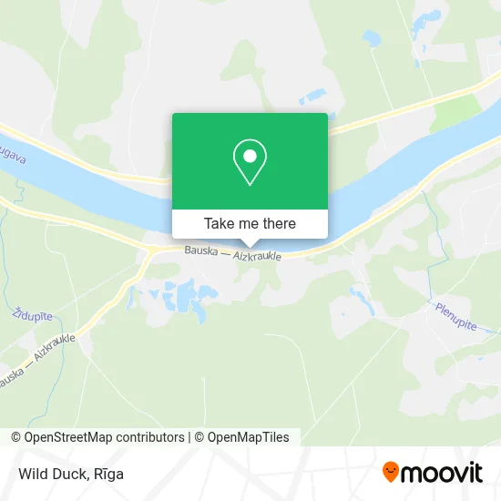 Wild Duck map