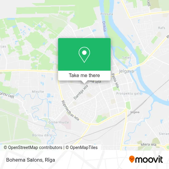 Bohema Salons map