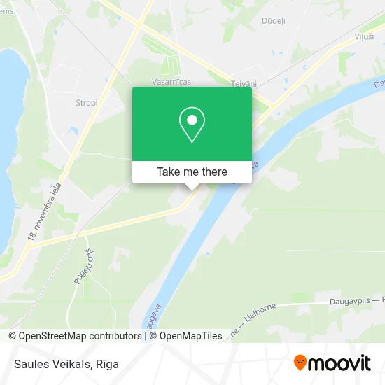 Saules Veikals map