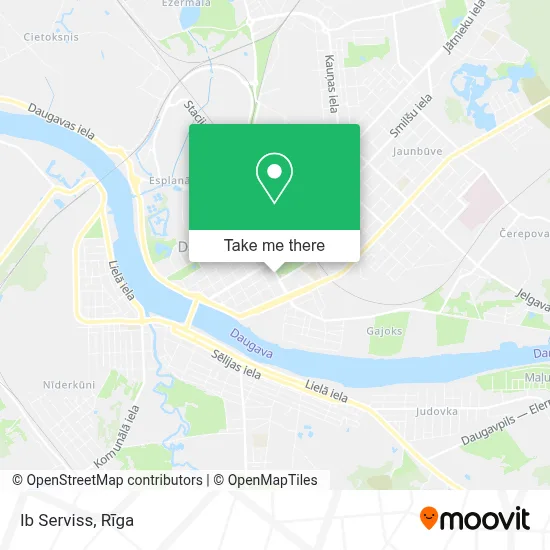 Ib Serviss map