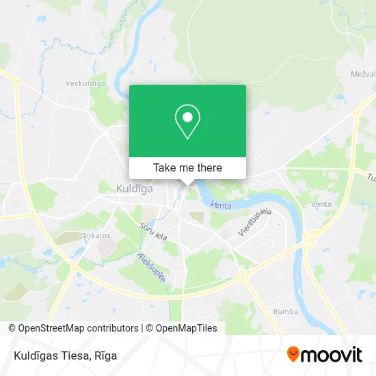 Kuldīgas Tiesa map