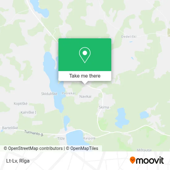 Lt-Lv map