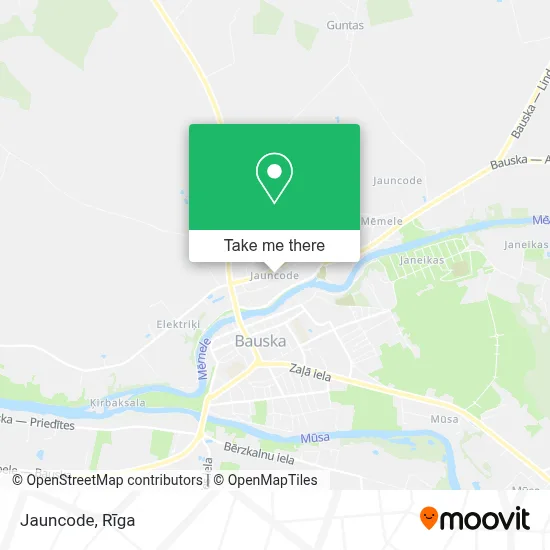 Jauncode map