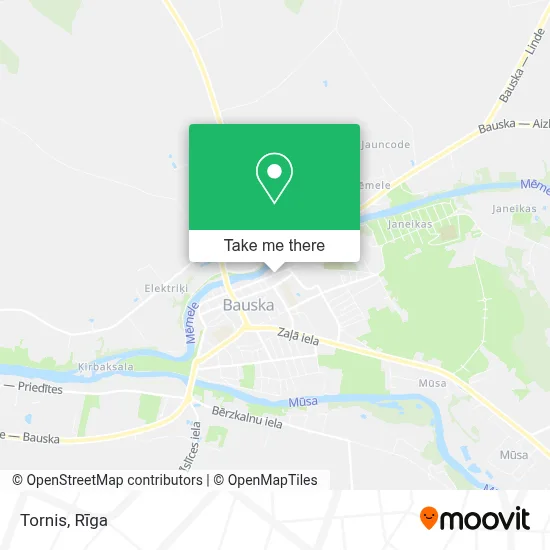 Tornis map