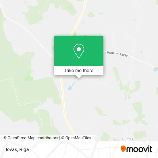 Ievas map