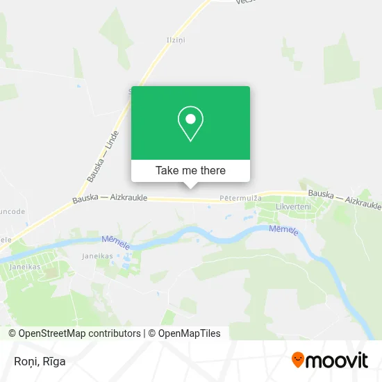 Roņi map