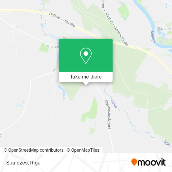 Spuldzes map