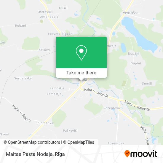Maltas Pasta Nodaļa map
