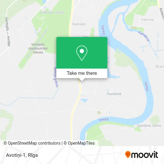 Avotiņi-1 map