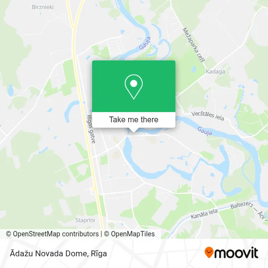 Ādažu Novada Dome map