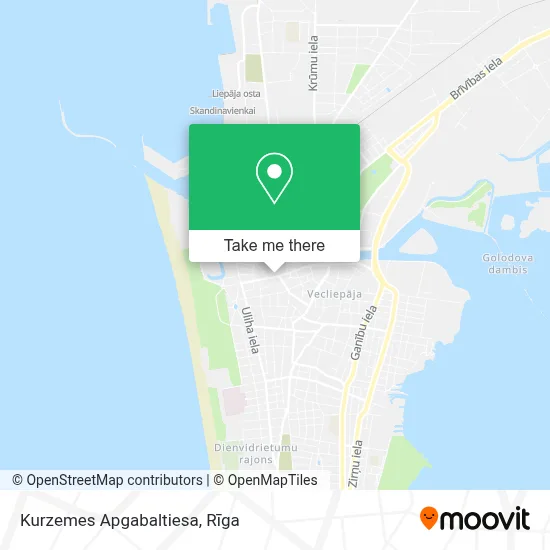 Kurzemes Apgabaltiesa map