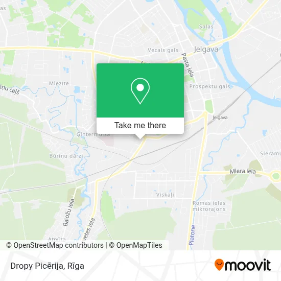 Dropy Picērija map