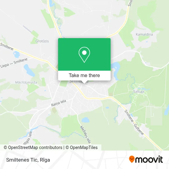 Smiltenes Tic map