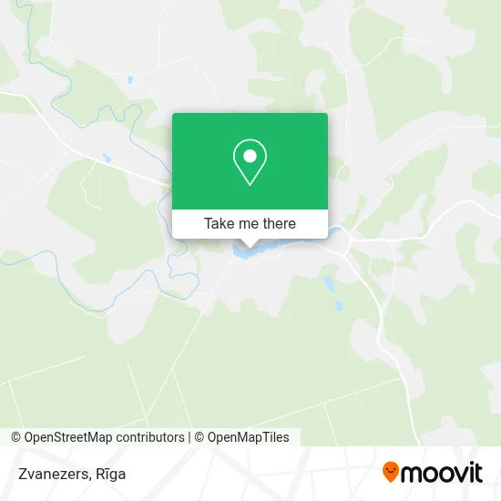 Zvanezers map