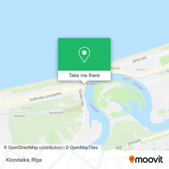 Klondaika map