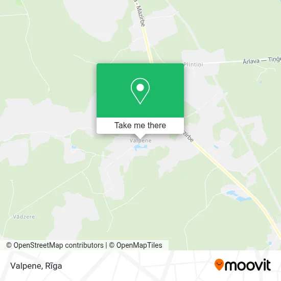 Valpene map
