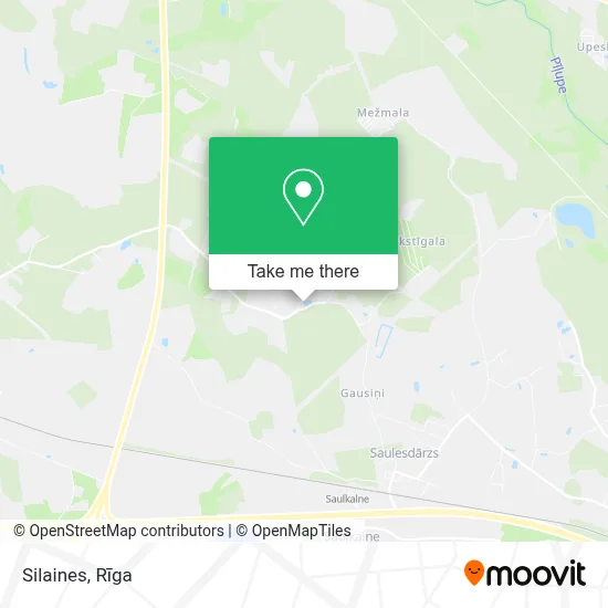 Silaines map