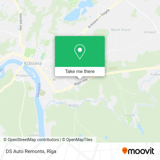 DS Auto Remonts map