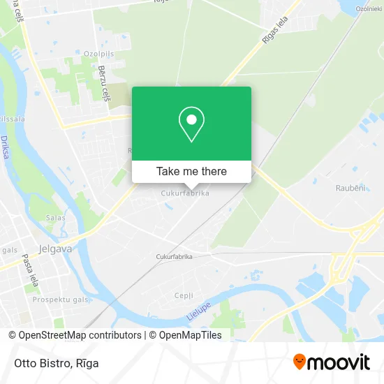 Otto Bistro map