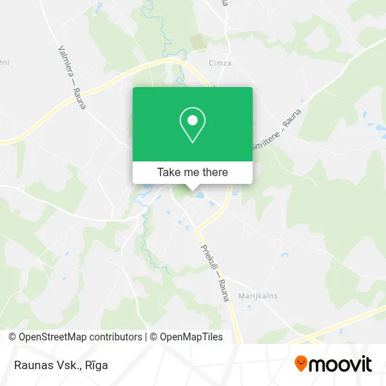 Raunas Vsk. map
