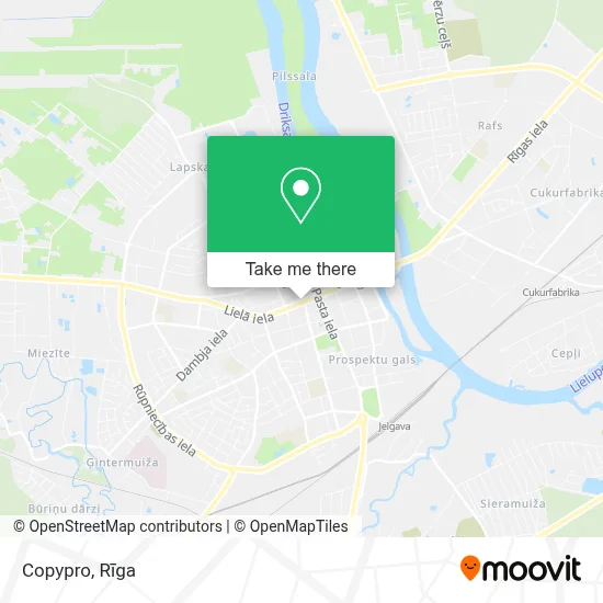 Copypro map