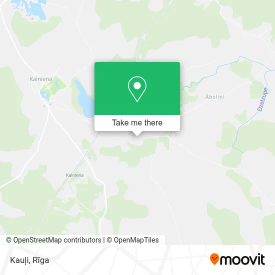 Kauļi map