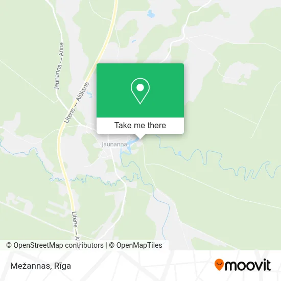 Mežannas map