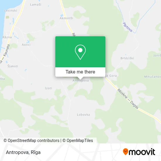 Antropova map