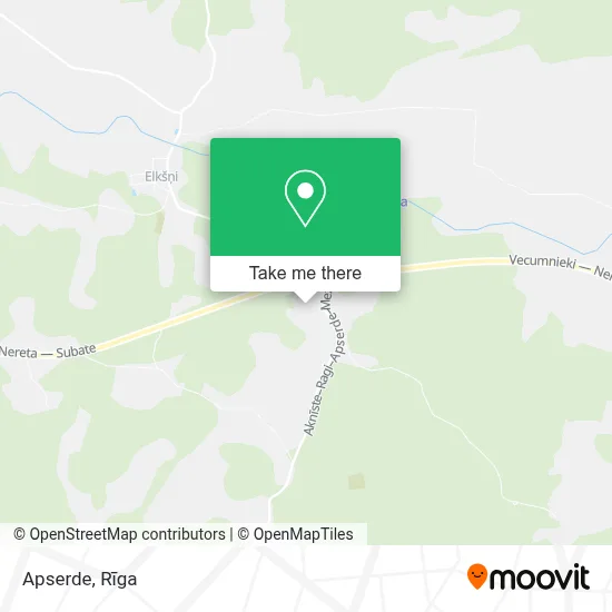 Apserde map