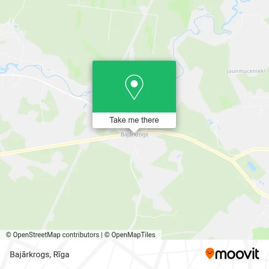 Bajārkrogs map