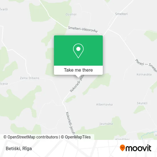 Betiški map