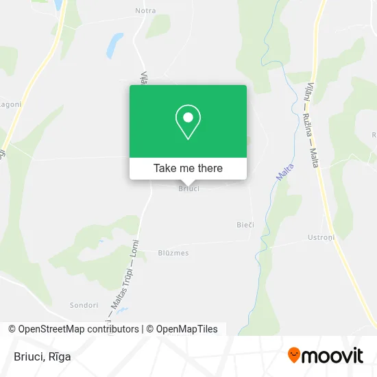 Briuci map