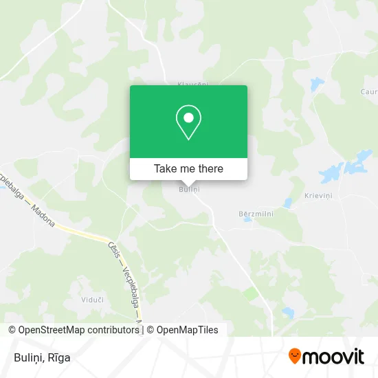 Buliņi map