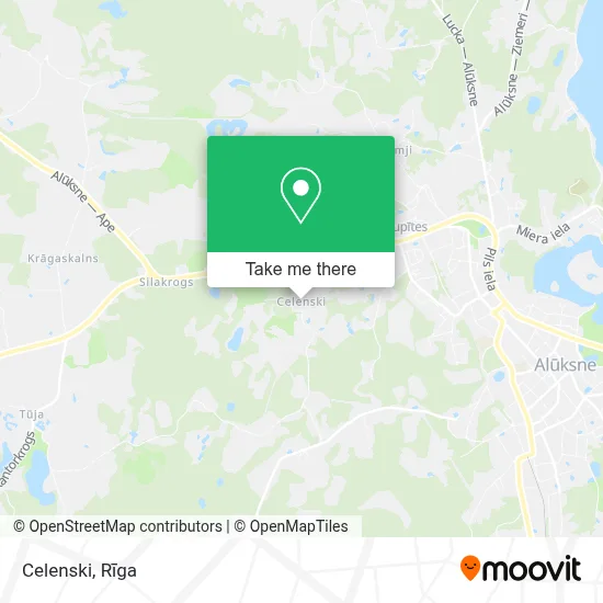 Celenski map