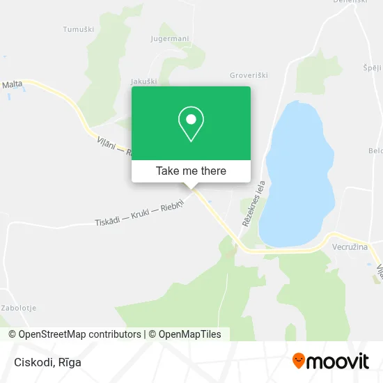 Ciskodi map