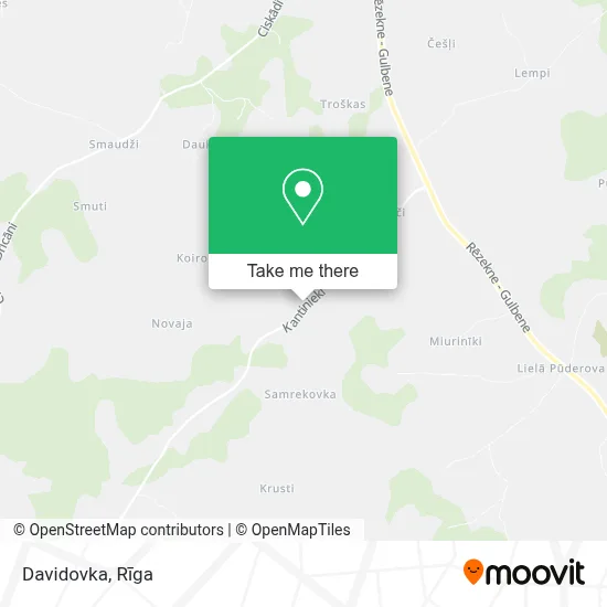Davidovka map