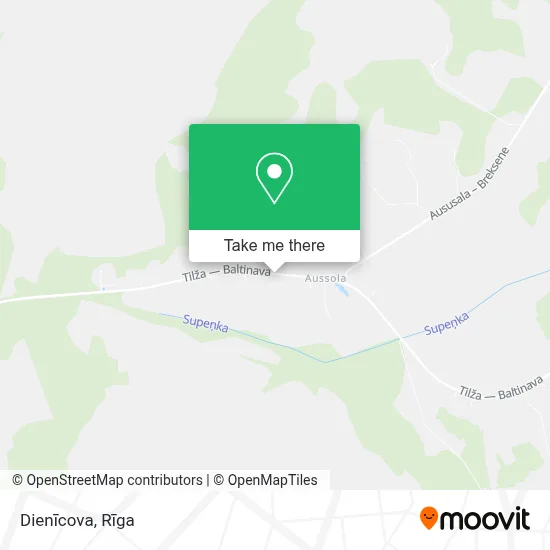 Dienīcova map