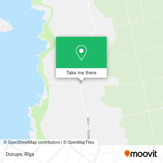 Dorupe map
