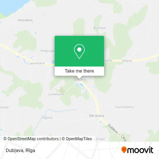 Dubļava map