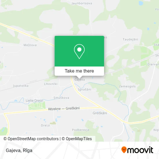 Gajeva map