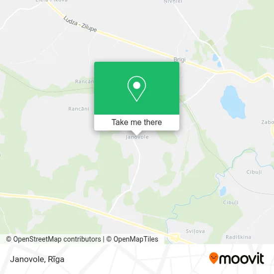 Janovole map