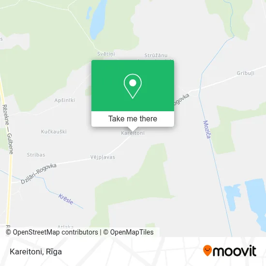 Kareitoni map