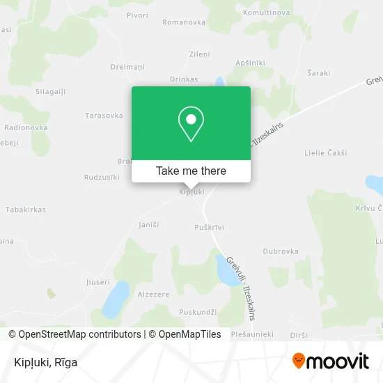 Kipļuki map