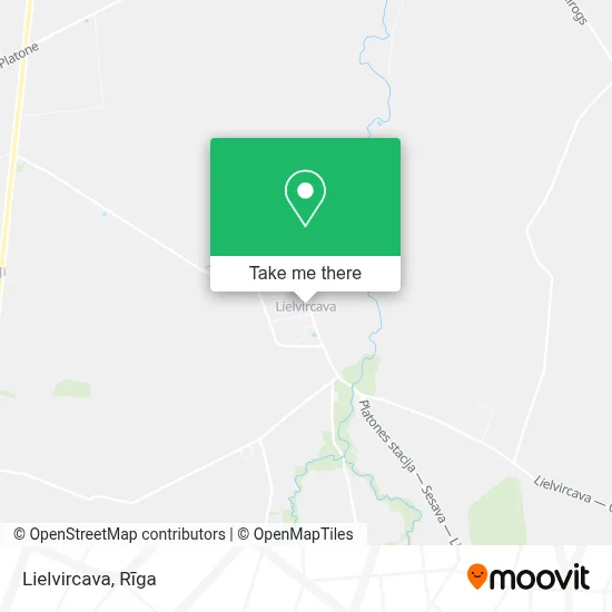 Lielvircava map